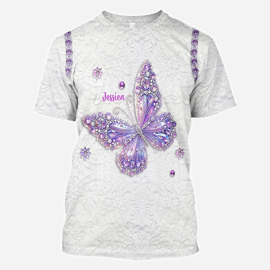 Beautiful Butterfly - Personalized Butterfly All Over Shirt