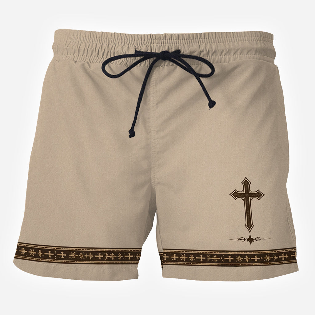 Man Of God - Personalized Christian Hawaiian Shirt & Men Shorts
