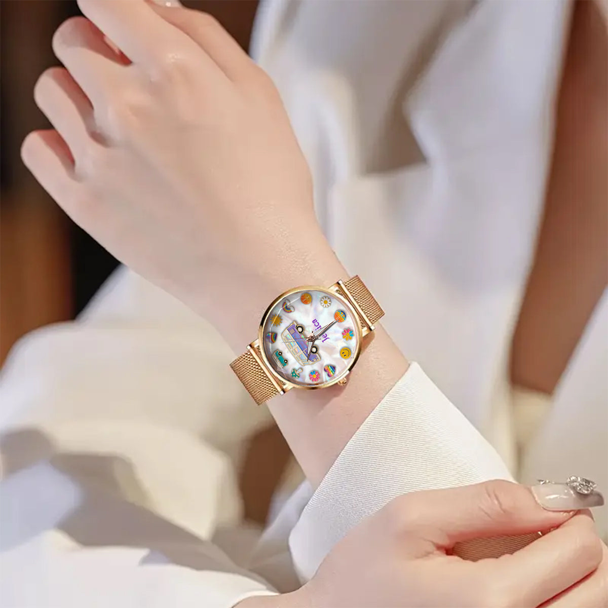 Hippie Souls - Personalized Hippie Women Hand Watch