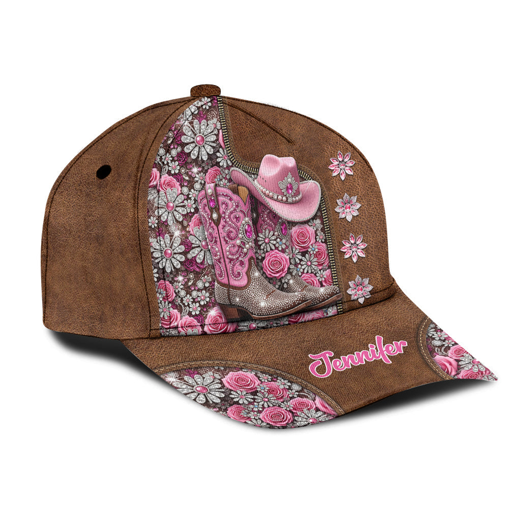 Beautiful Cowgirl Boots - Personalized Cowgirl Classic Cap