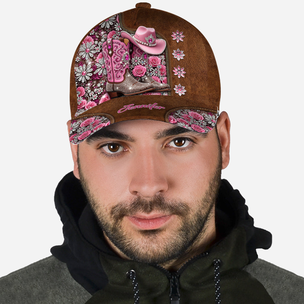 Beautiful Cowgirl Boots - Personalized Cowgirl Classic Cap