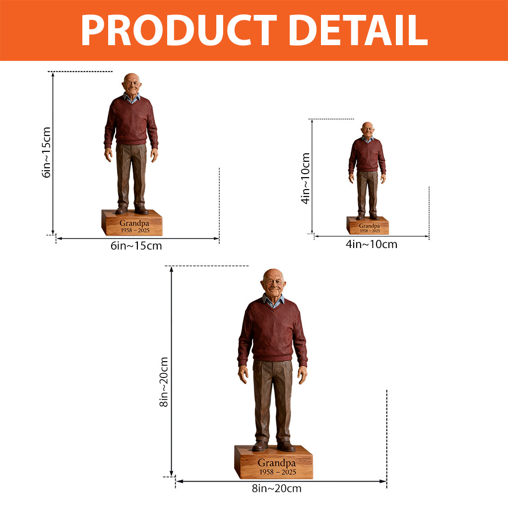 Individuell gestaltete Gedenktafel aus Acrylglas nach Foto – personalisierte Gedenktafel in individueller Form