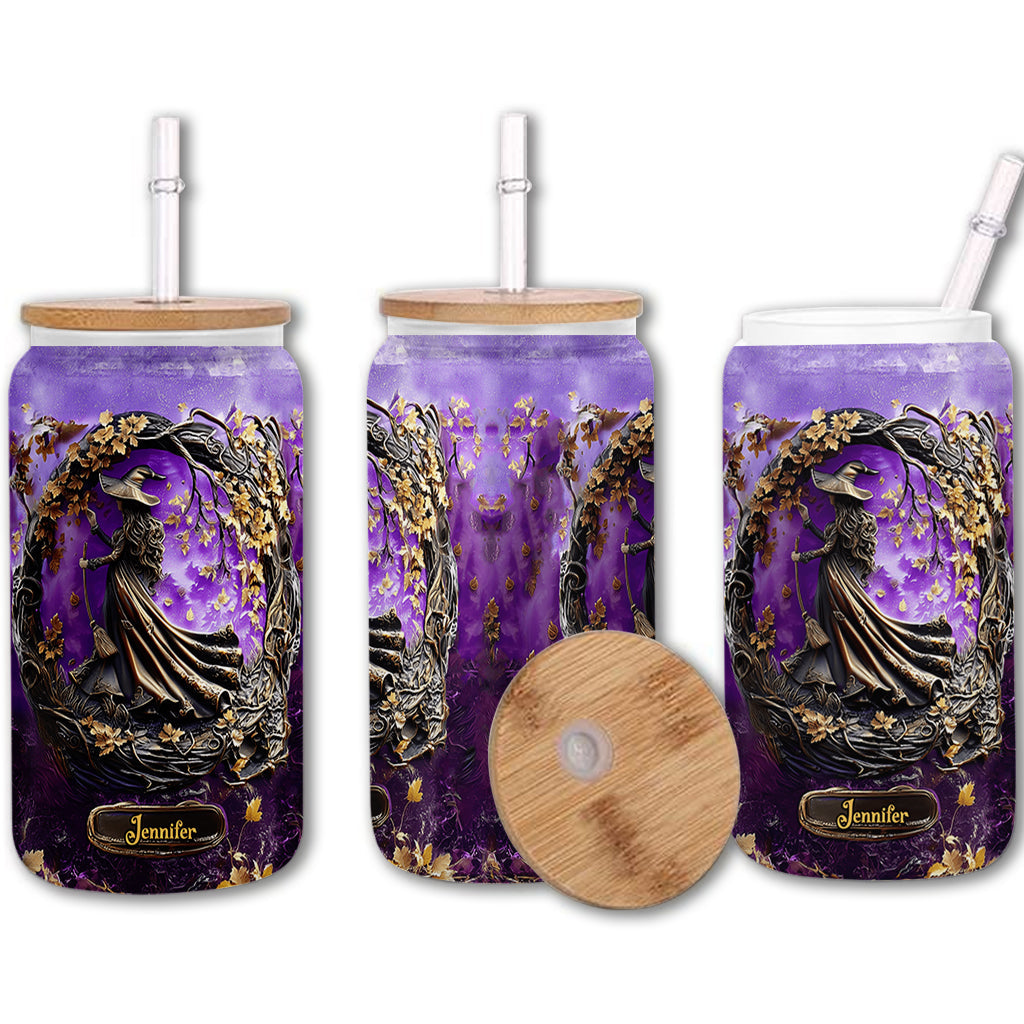 Magische Hexe – Personalisiertes Hexen-Trinkglas