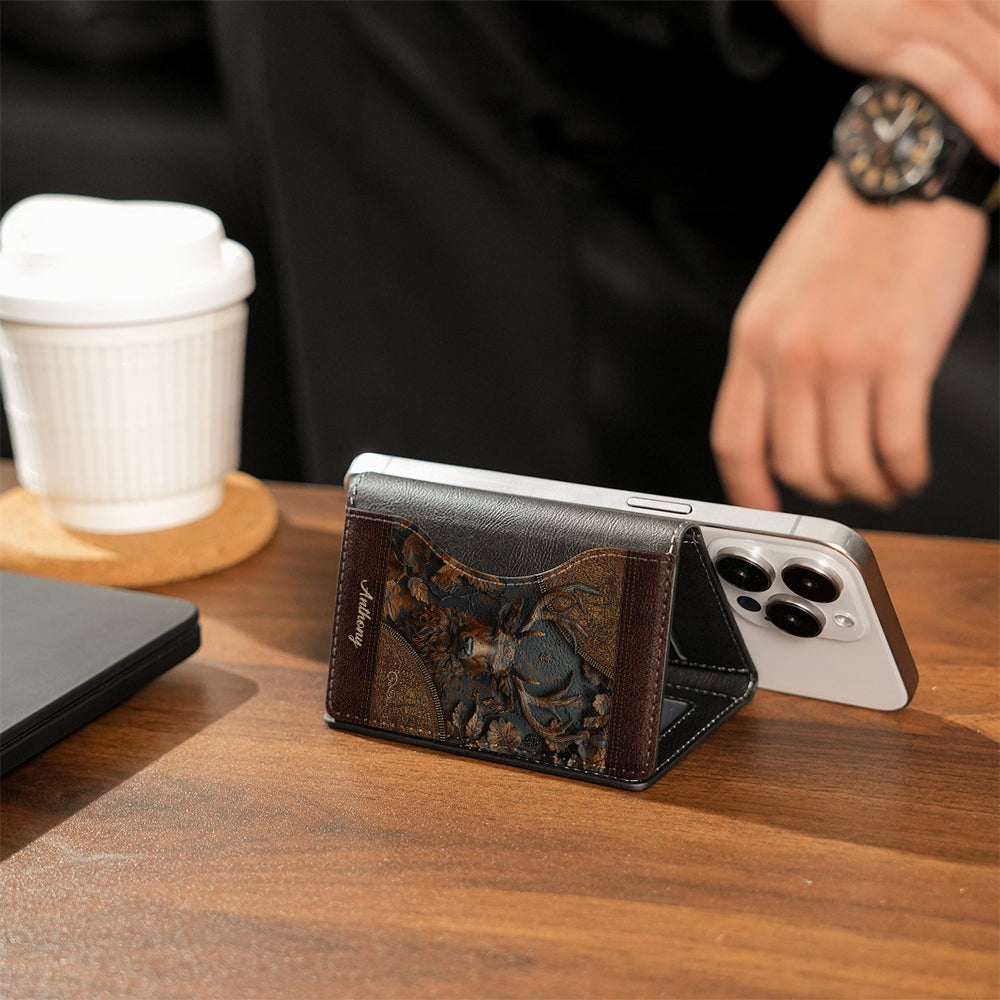 Stunning Deer - Personalized Hunting Magsafe Wallet