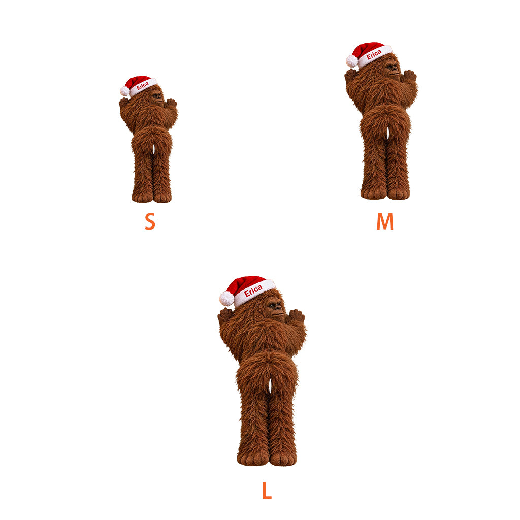 Funny Bigfoot Pull-Out Organizer, Christmas Gift - Personalized Hiking Pull-Out Organizer
