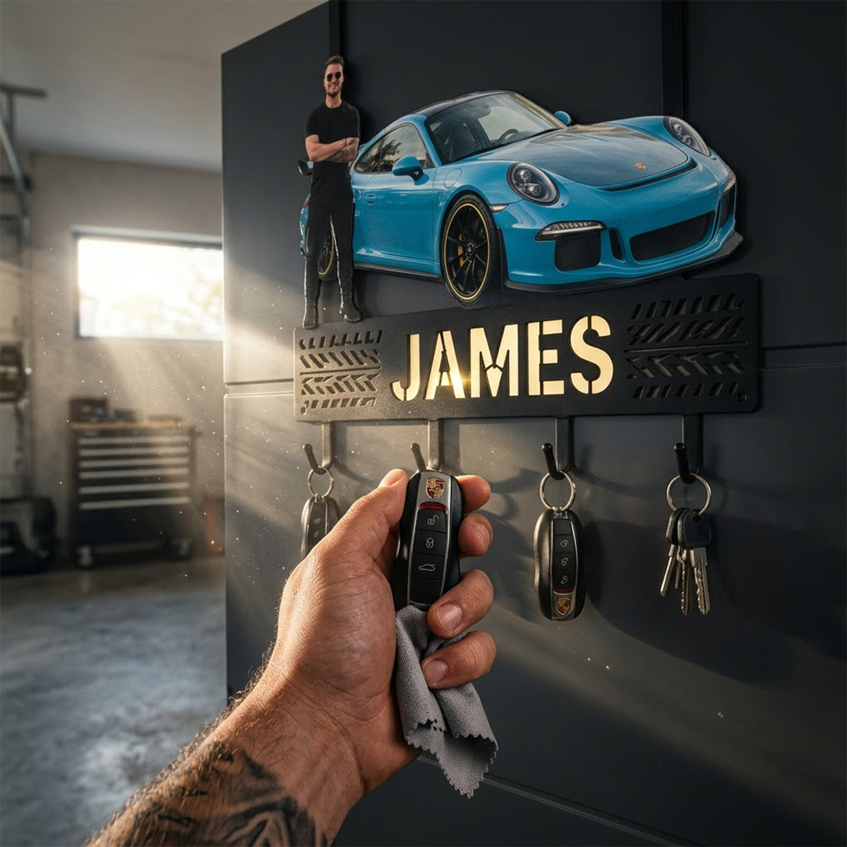 Best Ride - Personalized Car Lover Metal Door Hooks