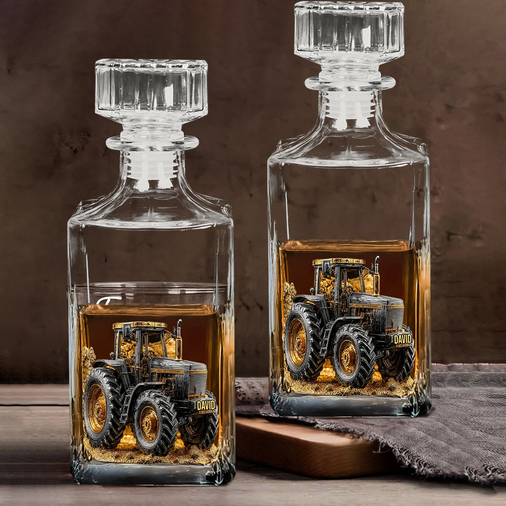 Strong Farmer – Personalisiertes Traktor-Whiskyglas