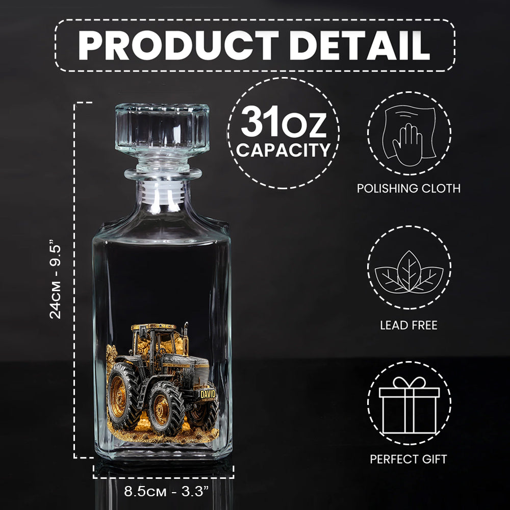 Strong Farmer – Personalisiertes Traktor-Whiskyglas