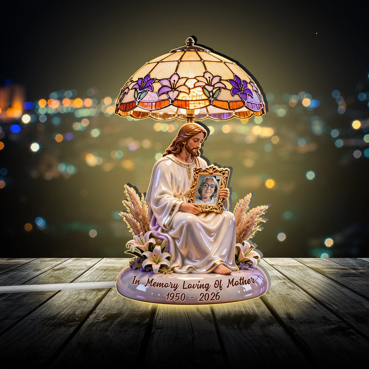 In Loving Memory - Personalized Memorial Acrylic LED Night Light