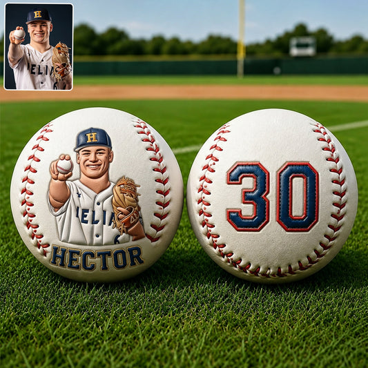 Any Photo Love Baseball - Personalisierter Baseball Multi-Sport Ball