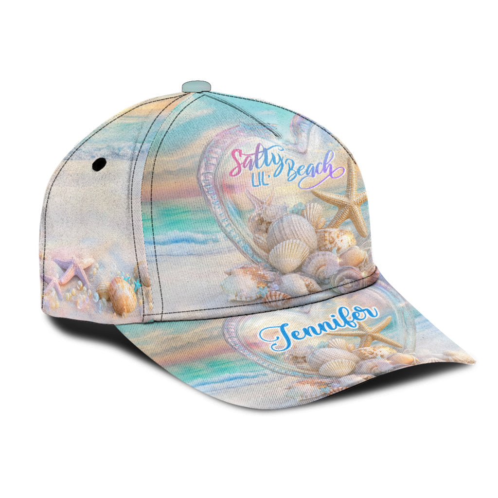 Salty Lil Beach - Personalized Sea Lover Classic Cap