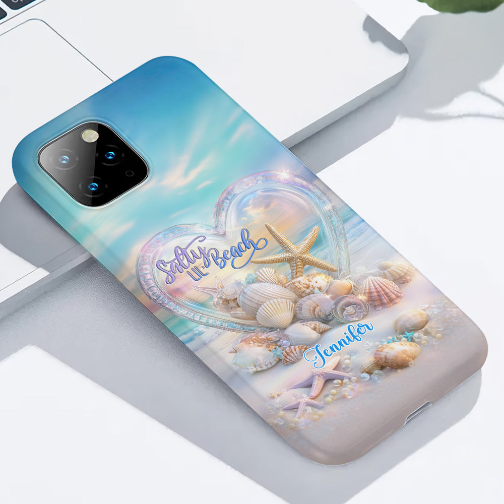 Salty Lil Beach – Personalisierte Handyhülle für Meeresliebhaber mit vollflächigem Aufdruck