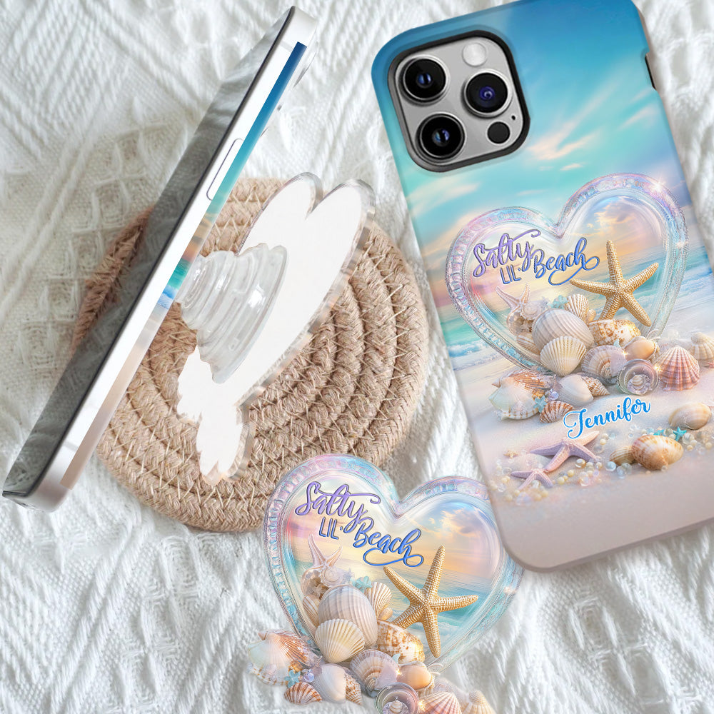 Salty Lil Beach – Personalisierte Handyhülle für Meeresliebhaber mit vollflächigem Aufdruck