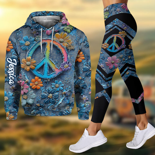 Hippie Souls – Personalisierter Hippie-Hoodie und Leggings