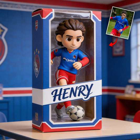 Custom From Photo - Any Sport - Football, Basketball, Baseball... - Personalized Soccer Custom Shaped Acrylic Plaque