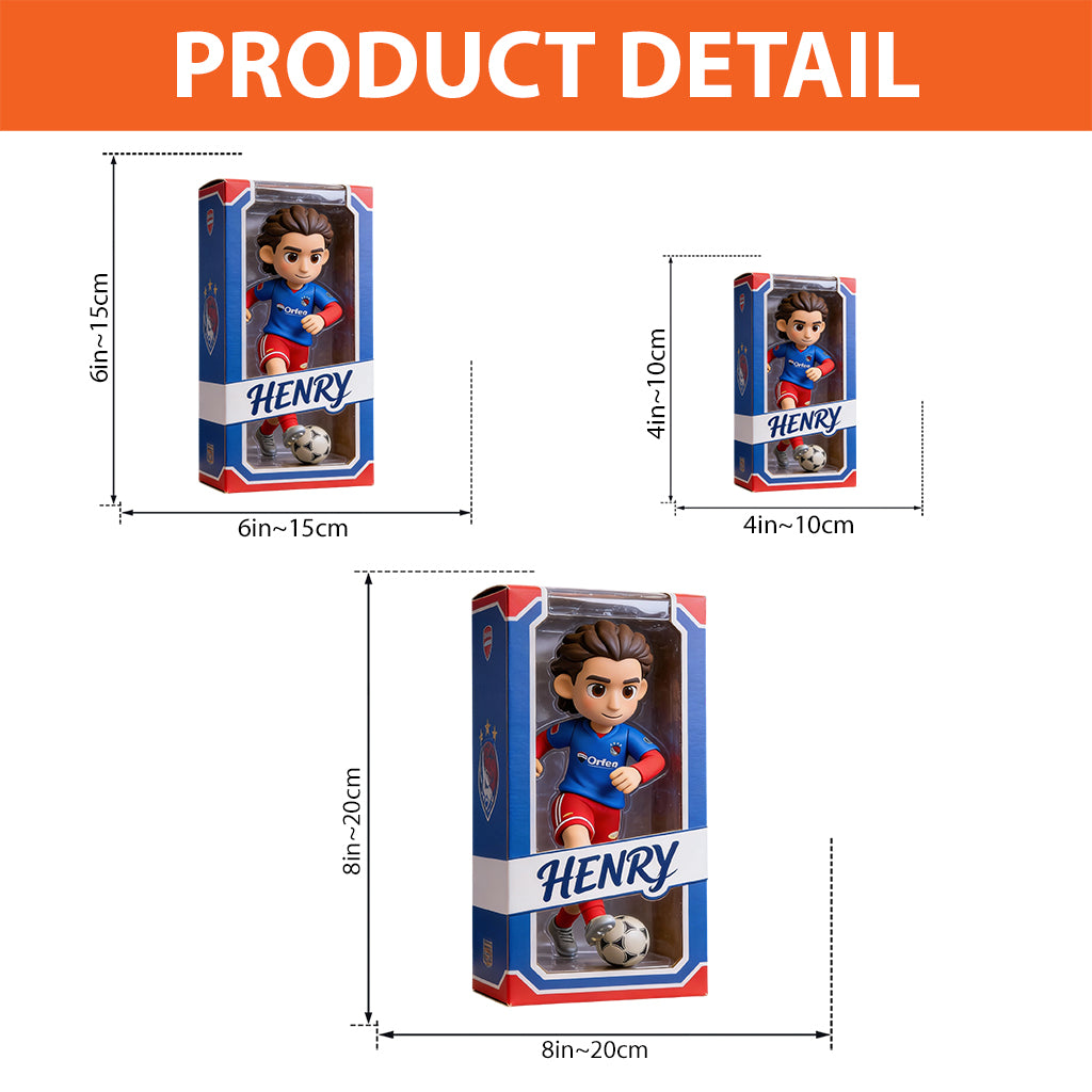 Individuell gestaltete Acrylplakette nach Foto – Jede Sportart – Fußball, Basketball, Baseball… – Personalisierte Fußballplakette in individueller Form