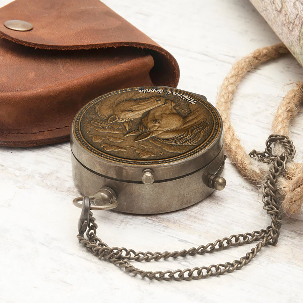 Finde den Weg zurück zu mir – Personalisierter Kompass für Paare