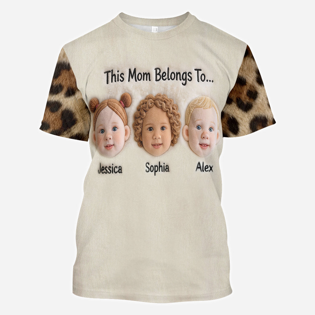 Dieses personalisierte „Mama/Oma gehört“-Shirt