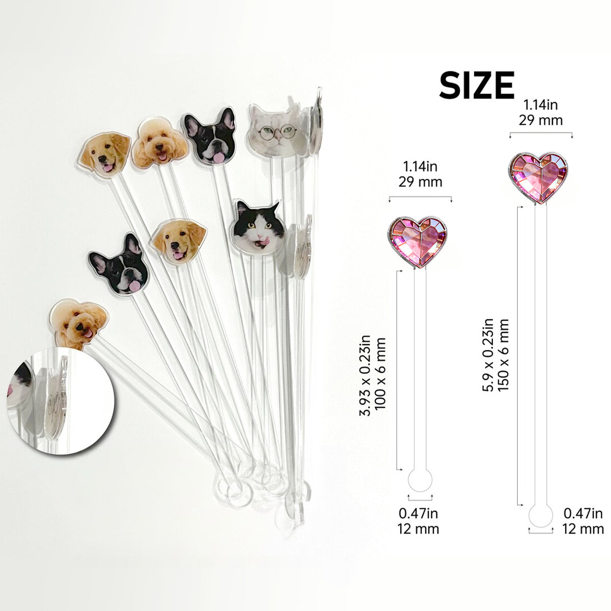 Gesegnet, Nana, Mama, Gigi oder Grandma genannt zu werden – personalisiertes Oma-Set mit Akzentbecher und Acryl-Rührstäbchen