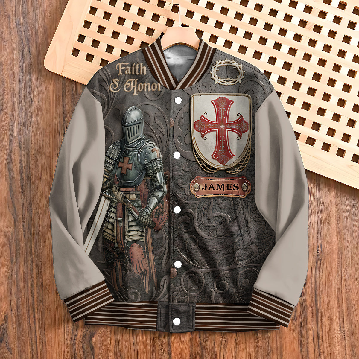 Amour Of God - Personalisierte christliche Collegejacke