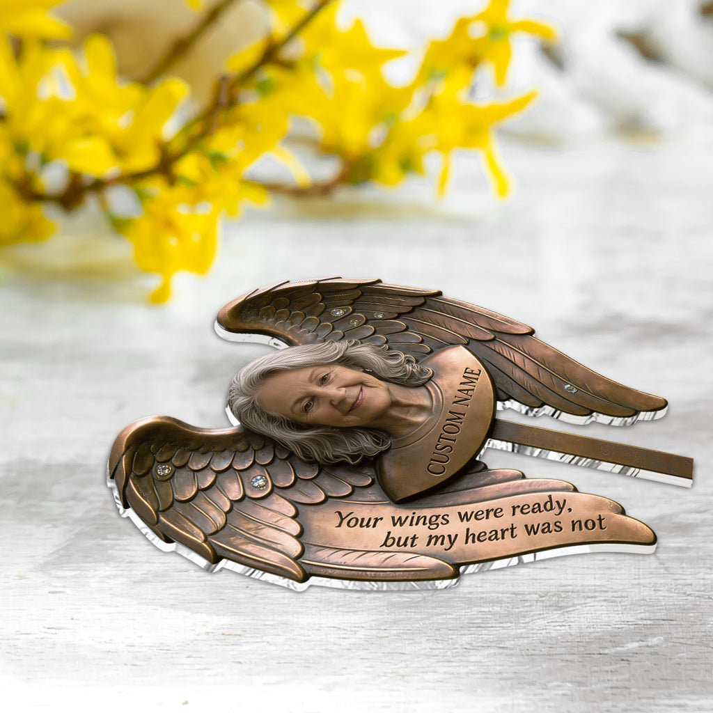 Always On Our Minds - Personalized Memorial Acrylic Garden Sign/ Acrylic Plaque Sign