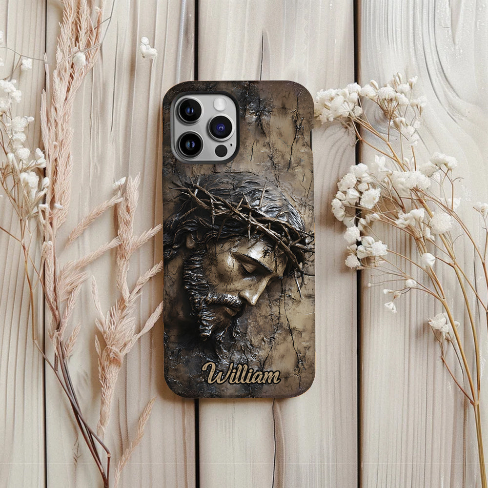 Glaube, Hoffnung, Liebe – Personalisierte Handyhülle mit christlichem Vollbilddruck