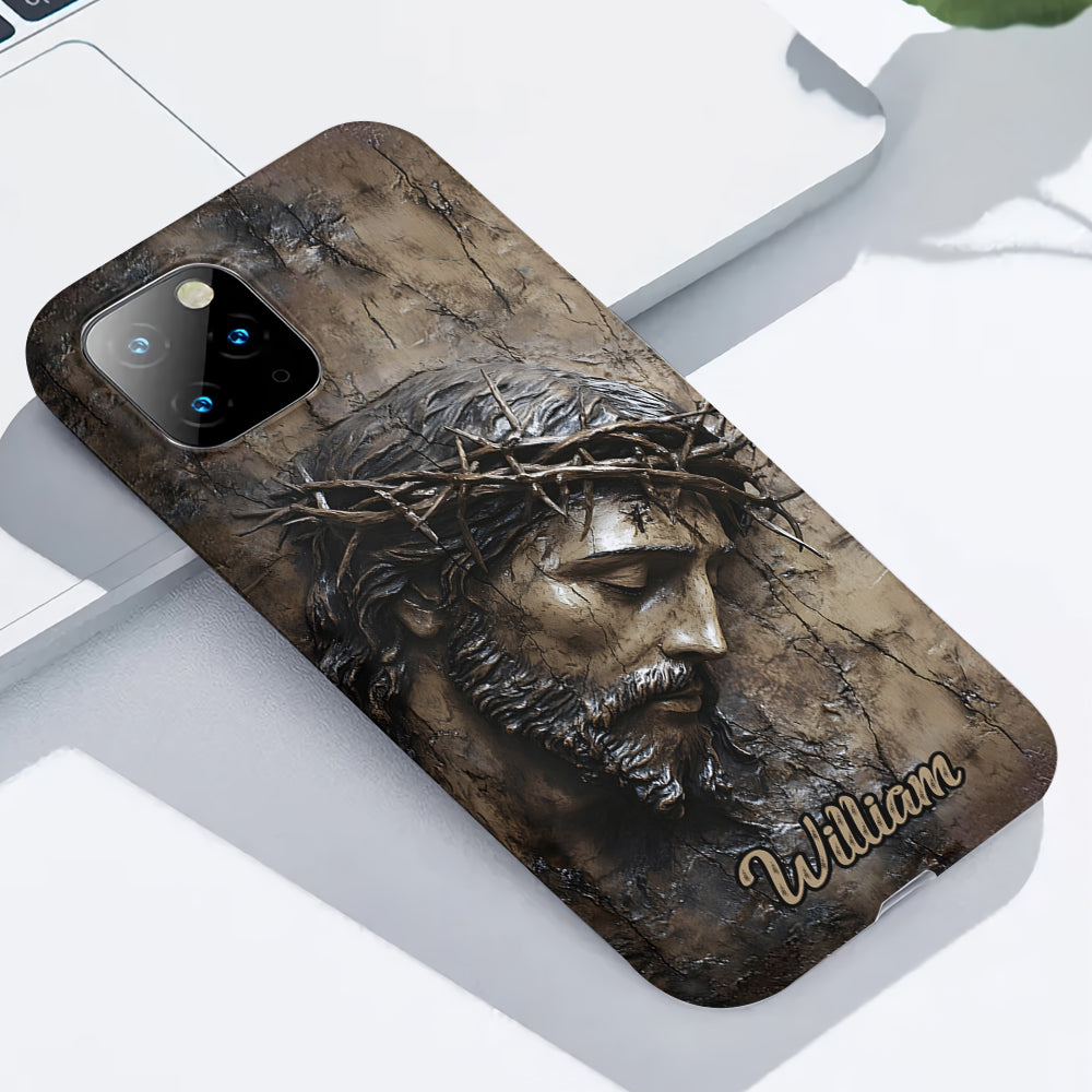 Glaube, Hoffnung, Liebe – Personalisierte Handyhülle mit christlichem Vollbilddruck