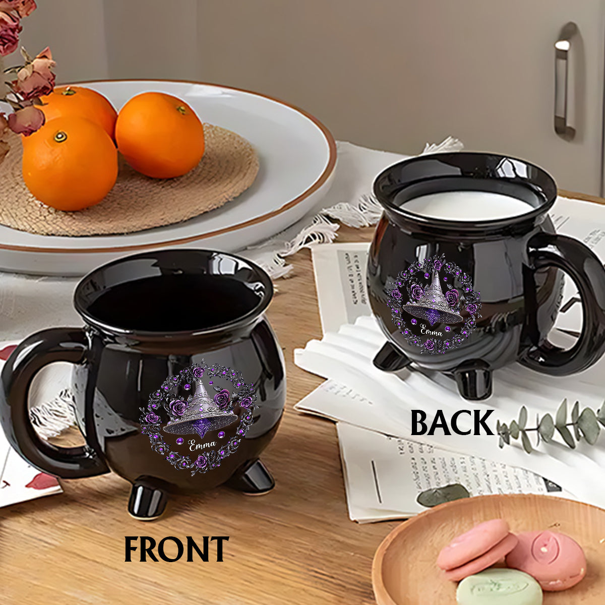 Hexenleben – Personalisierter Hexenkessel-Becher