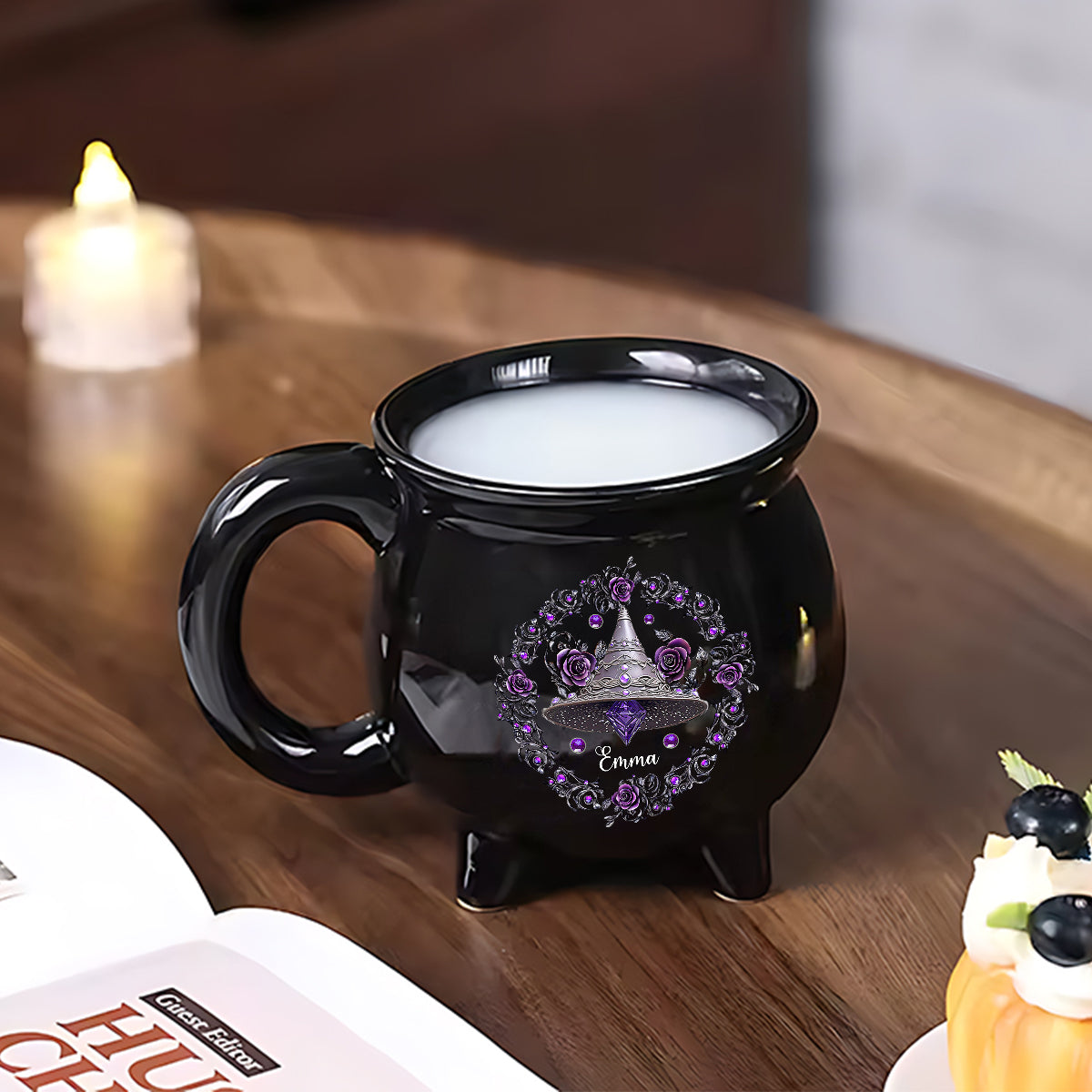 Hexenleben – Personalisierter Hexenkessel-Becher