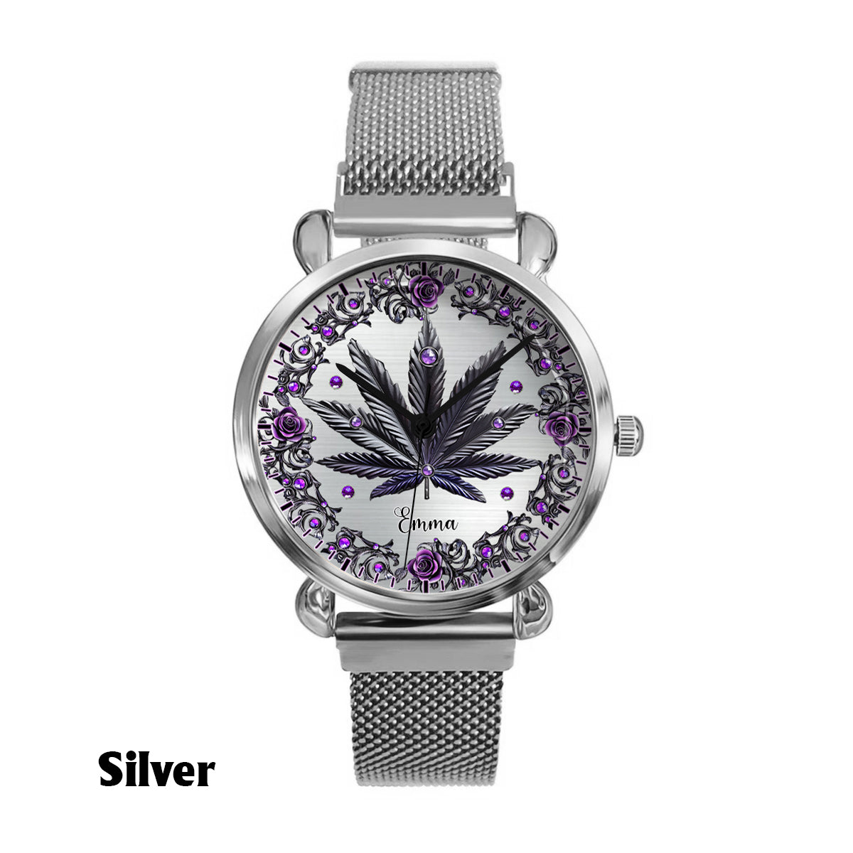 Beautiful Marijuanas - Personalized Weed Women Hand Watch