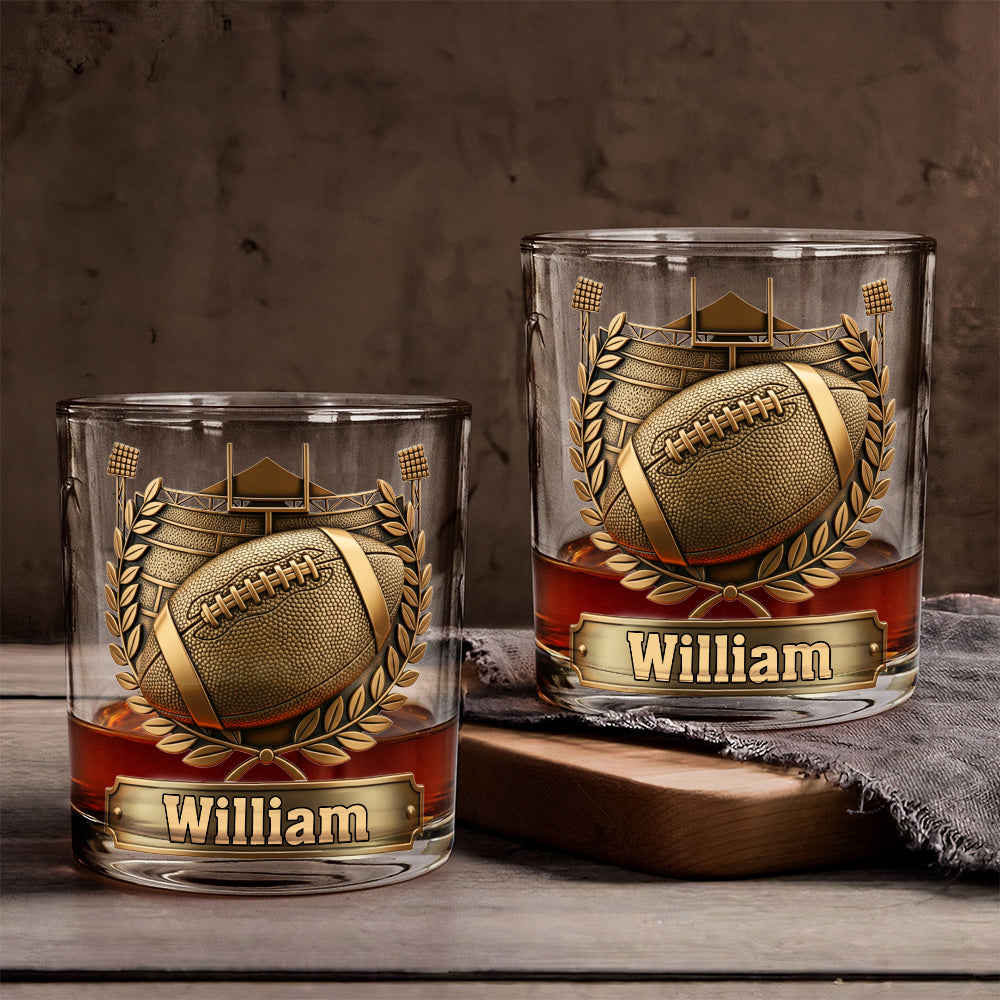 Victory Sip – Personalisiertes Fußball-Whiskyglas
