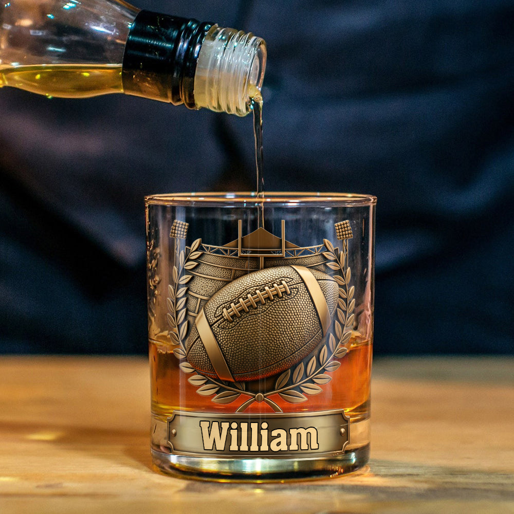 Victory Sip – Personalisiertes Fußball-Whiskyglas