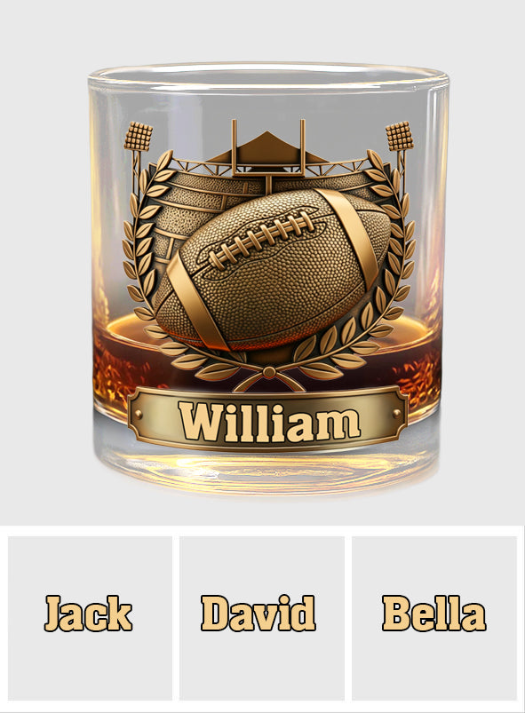Victory Sip – Personalisiertes Fußball-Whiskyglas
