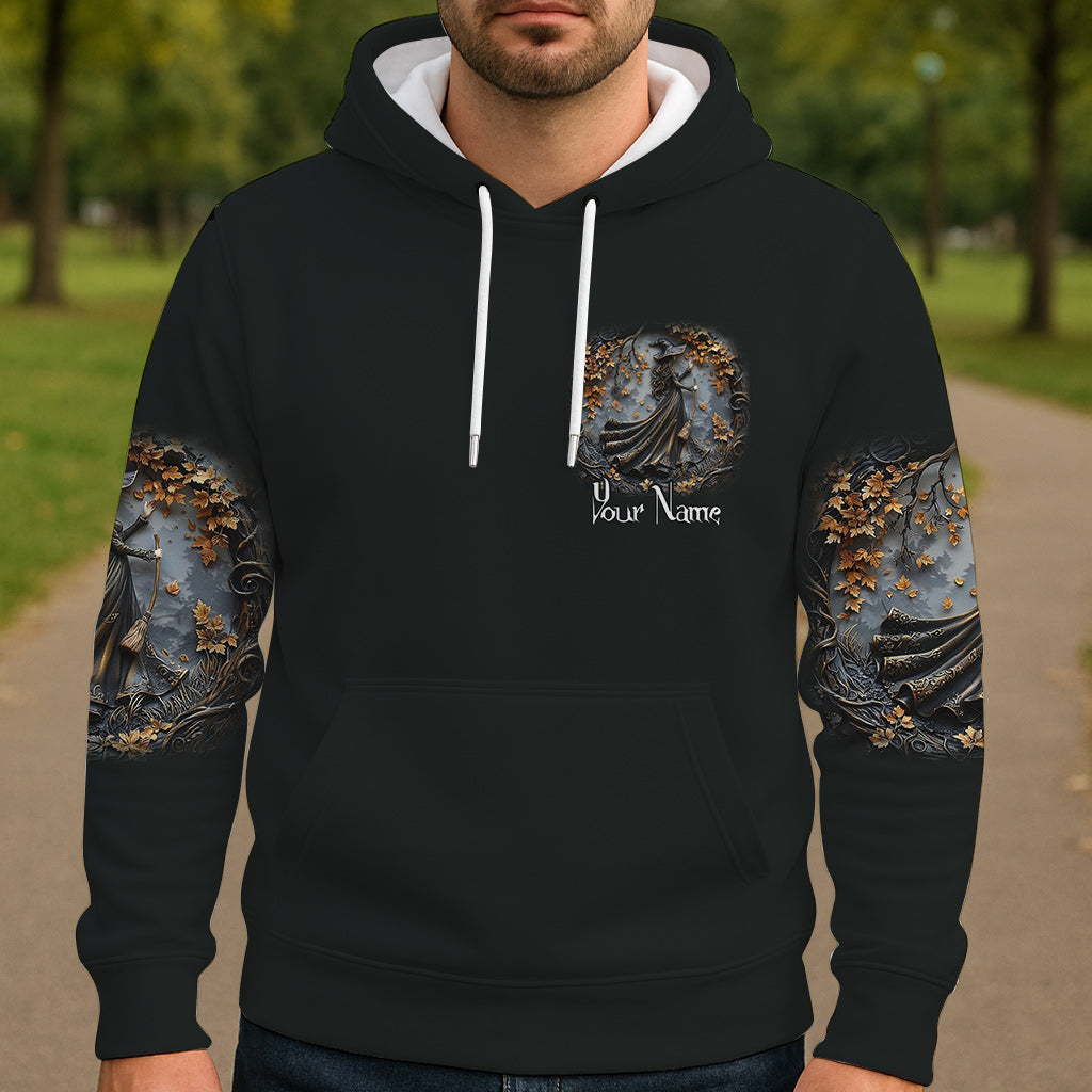 Schwarze Hexe – Personalisiertes Hexen-Shirt