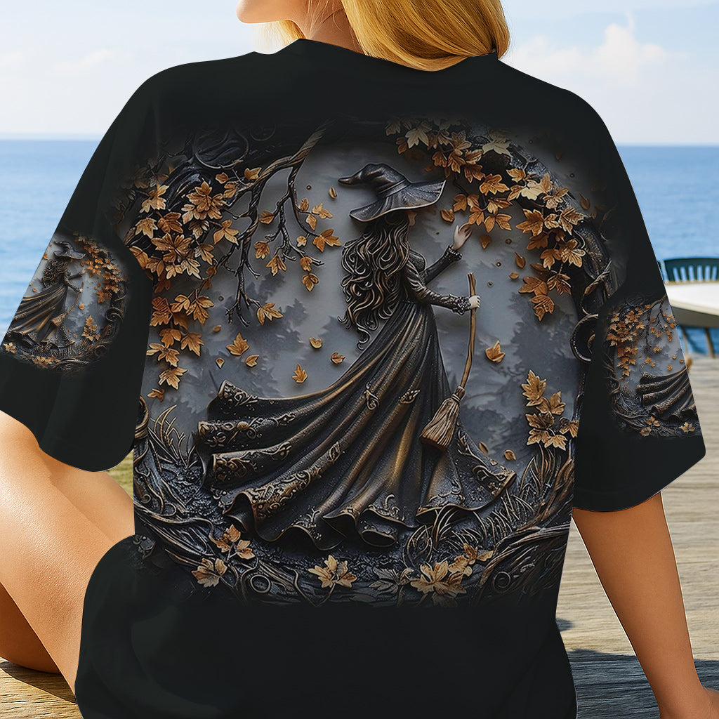 Schwarze Hexe – Personalisiertes Hexen-Shirt