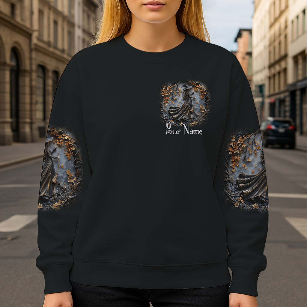 Schwarze Hexe – Personalisiertes Hexen-Shirt