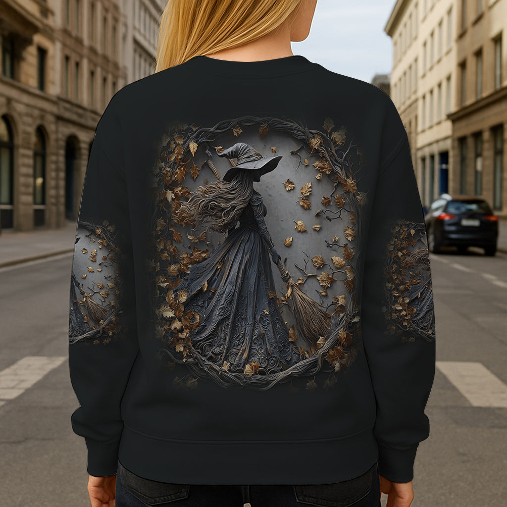 Black Witch - Personalized Witch All Over Shirt