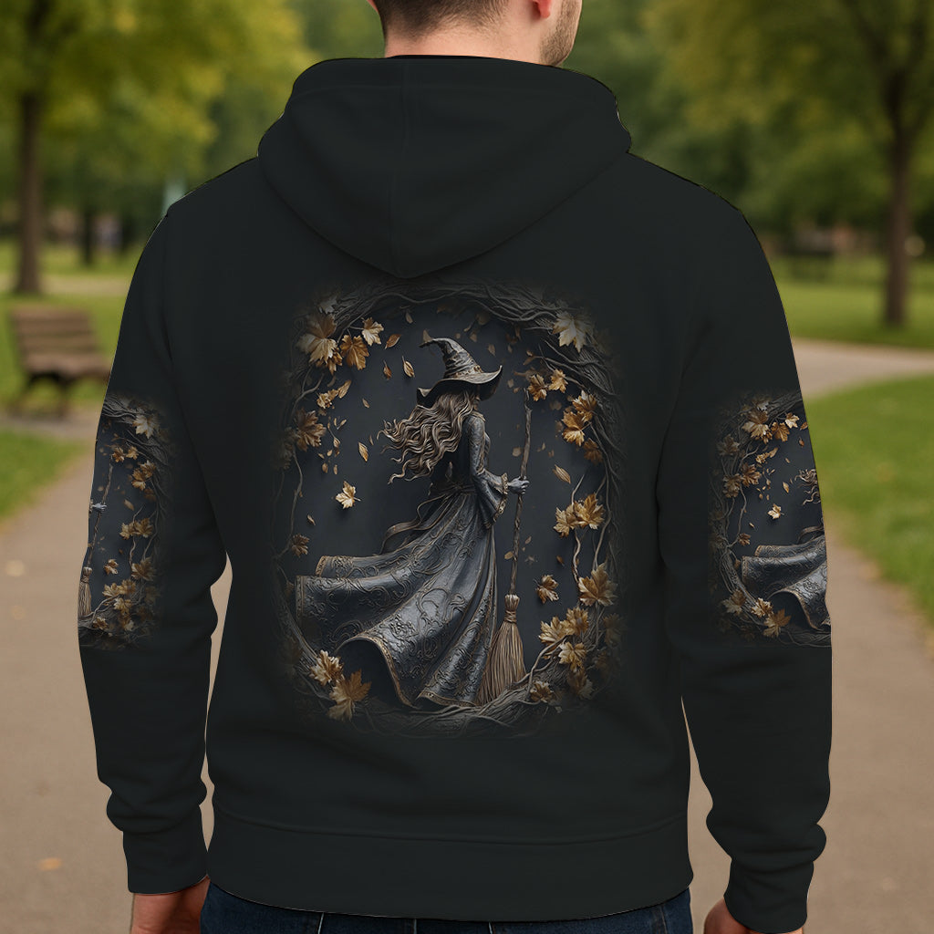 Schwarze Hexe – Personalisiertes Hexen-Shirt