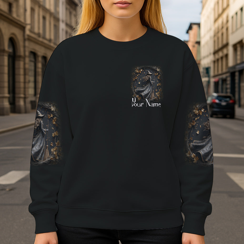 Schwarze Hexe – Personalisiertes Hexen-Shirt
