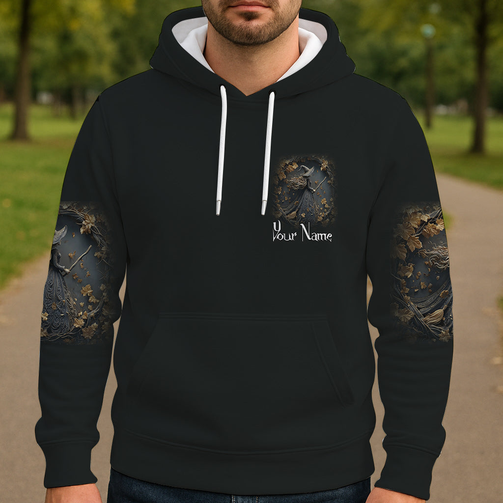 Schwarze Hexe – Personalisiertes Hexen-Shirt