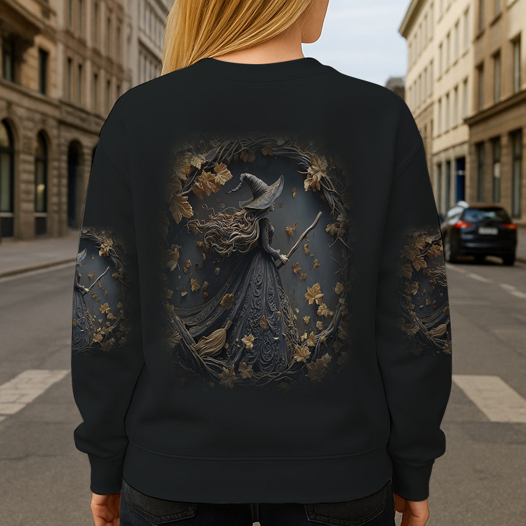 Schwarze Hexe – Personalisiertes Hexen-Shirt
