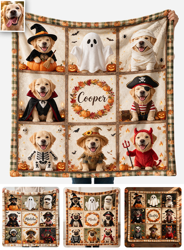 Spooky Friend - Personalized Dog Blanket