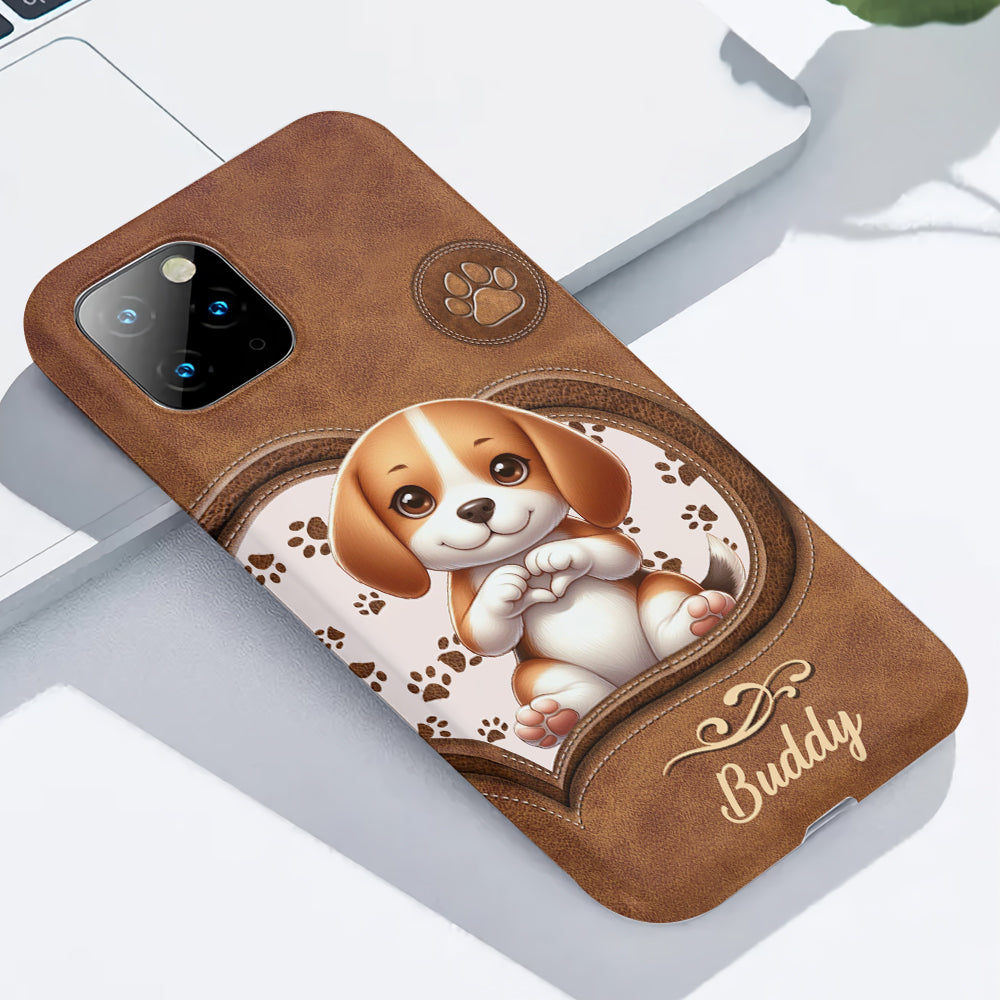 Cute Lovely Dogs - Personalized Dog Full Print Phone Case