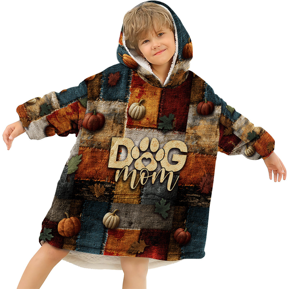 Hundemama – Personalisierte Hunde-Decken-Hoodie