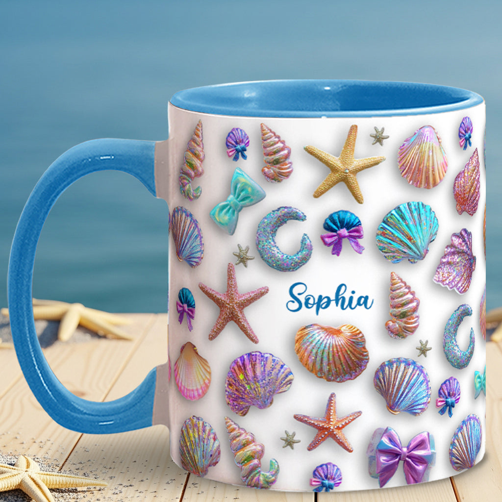Salty Lil' Beach - Personalisierte Tasse für Meeresliebhaber
