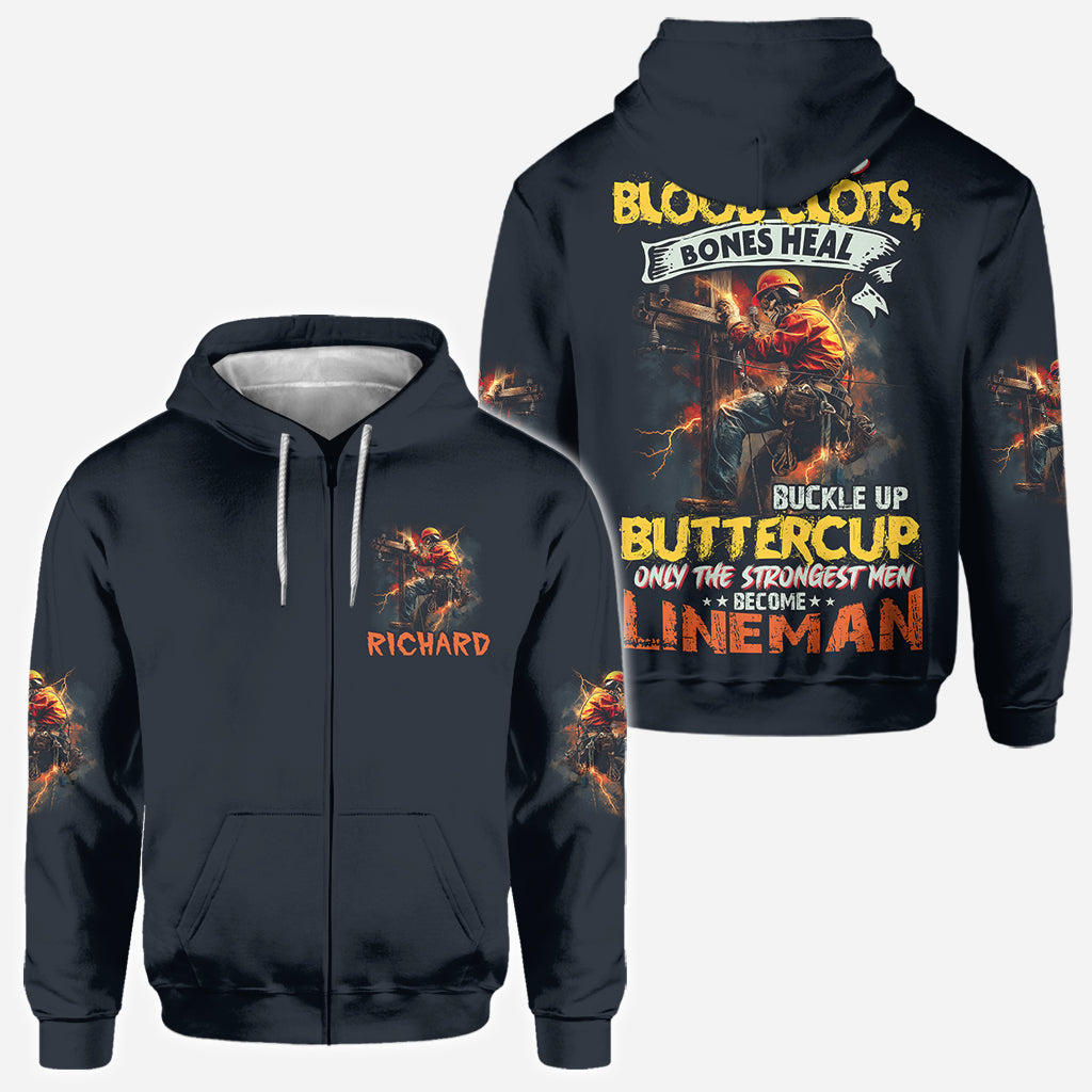 Nur die Stärksten werden Linienmonteure – Personalisiertes Linienmonteur-Shirt