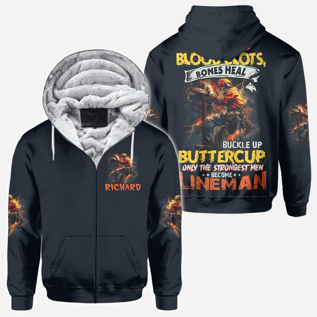 Nur die Stärksten werden Linienmonteure – Personalisiertes Linienmonteur-Shirt