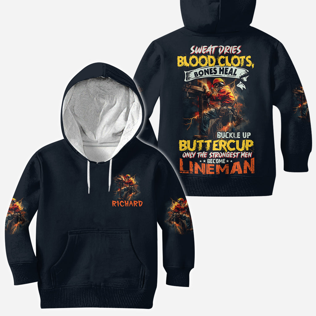 Nur die Stärksten werden Linienmonteure – Personalisiertes Linienmonteur-Shirt