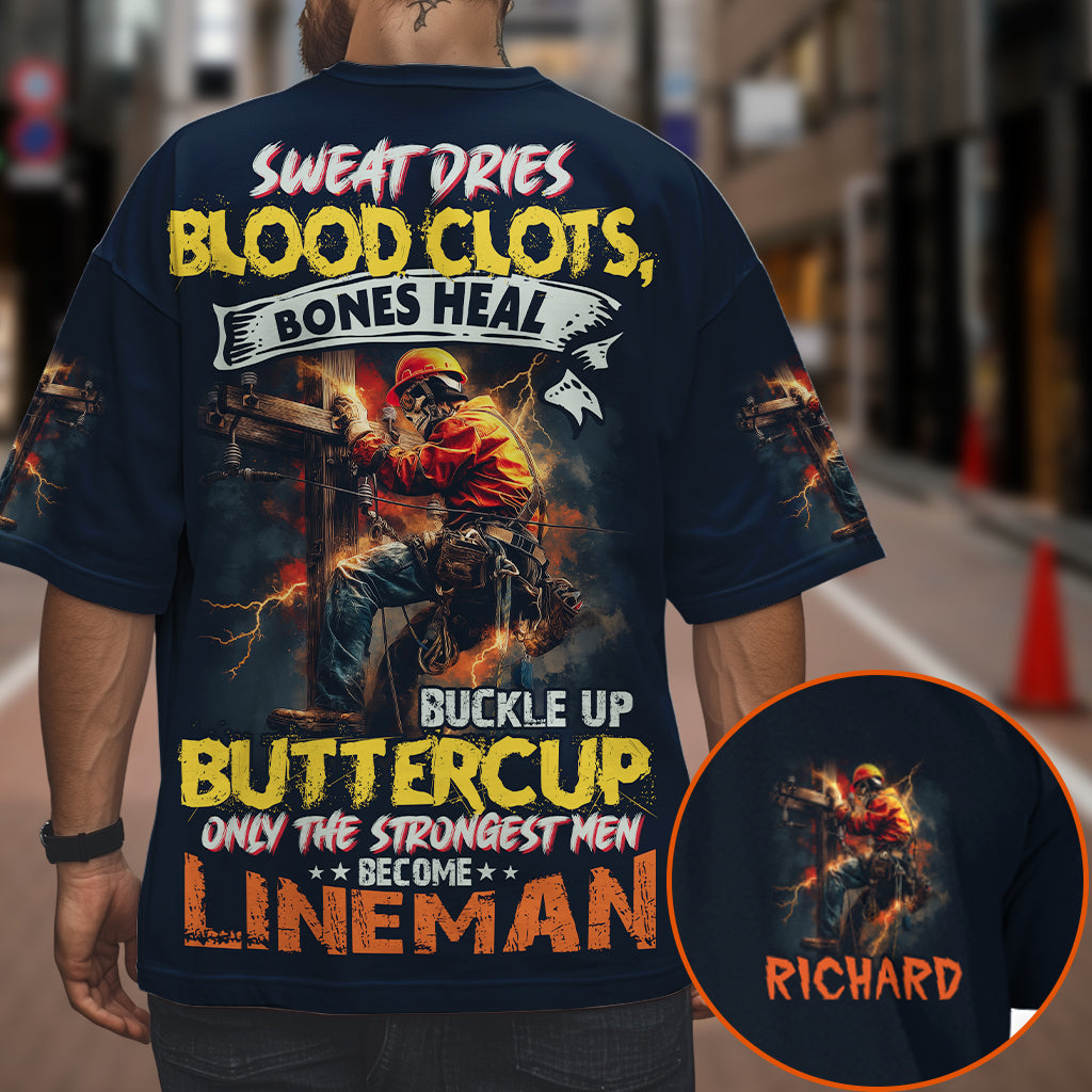 Nur die Stärksten werden Linienmonteure – Personalisiertes Linienmonteur-Shirt