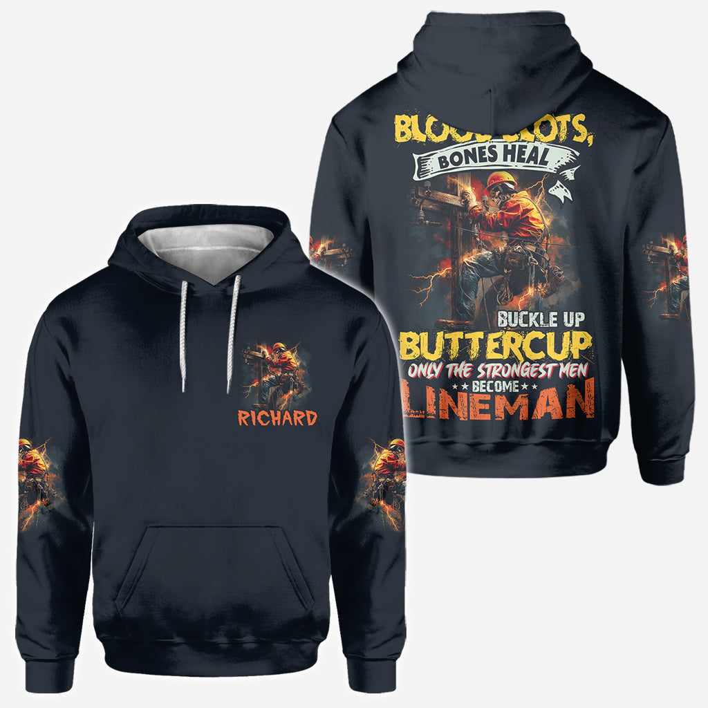 Nur die Stärksten werden Linienmonteure – Personalisiertes Linienmonteur-Shirt